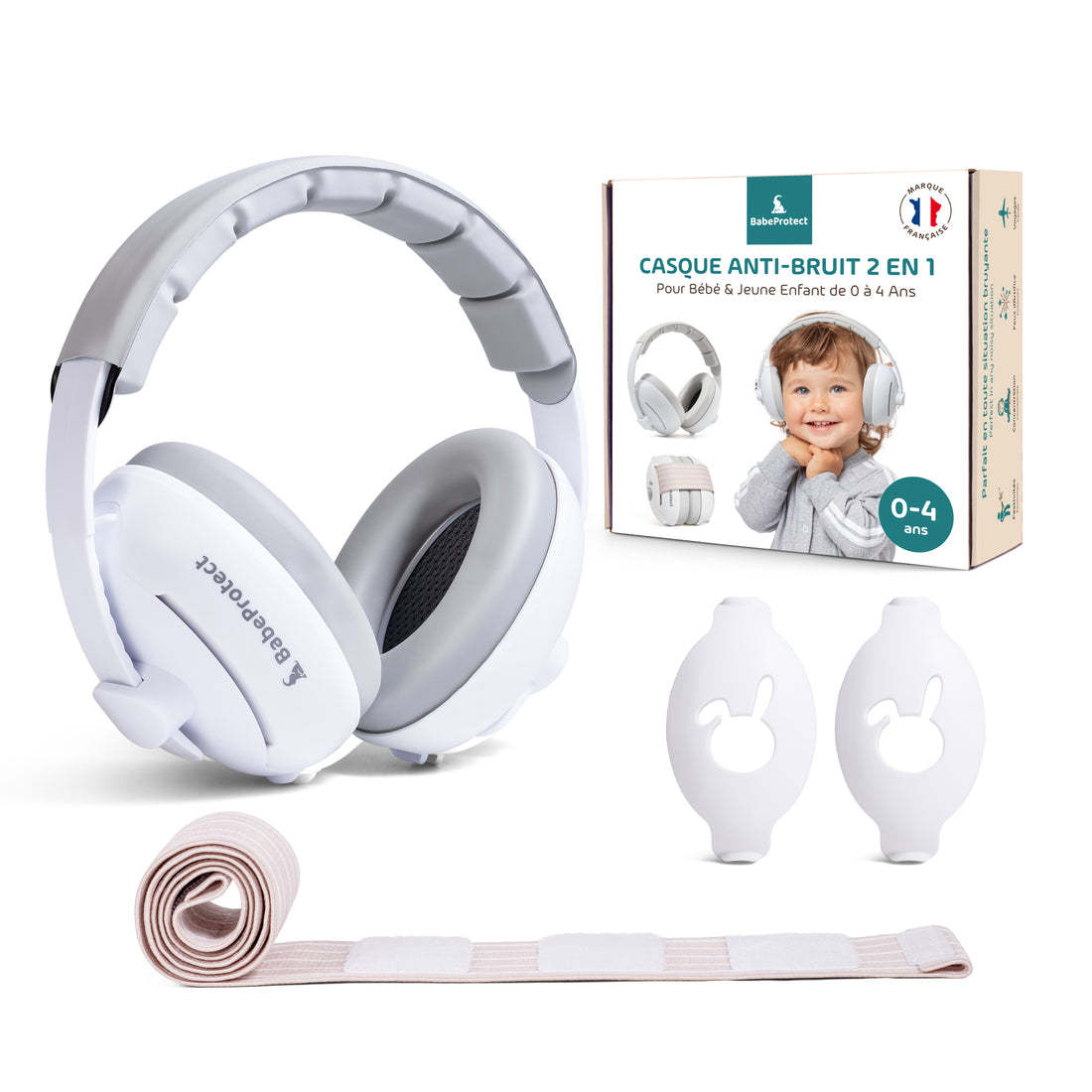 Ear Protect - Casque Anti Bruit Bébé 2 en 1